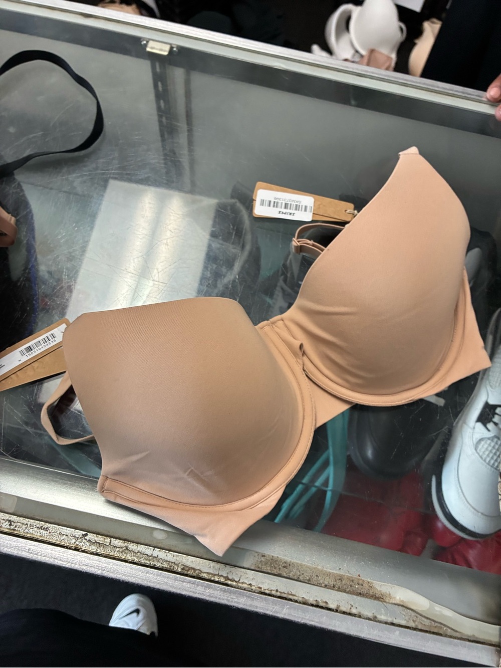 Women’s Skims Seamless Light Nude T-Shirt Bra - SZ 34DDD New